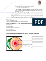 Guía de Apoyo Unidad II La Tierra, Estructura y Cambios Ciencias 4° Basicos