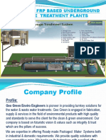 Presentation of Sewage Treatment Plant - STP