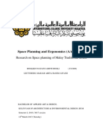 Space Planning and Ergonomics (AAD 2232) : Research On Space Planning of Malay Traditional House