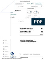 NTC 1807 Levadura para Panificacion PDF