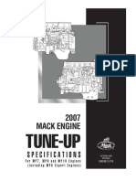 2007 Mack Engine: Tune-Up