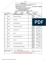 Report Card: SR - No. Course Code With Course Title Credits Grade