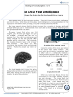 You Can Grow Your Intelligence: New Research Shows The Brain Can Be Developed Like A Muscle