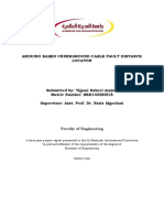 Arduino Based Underground Cable Fault Distance Locator