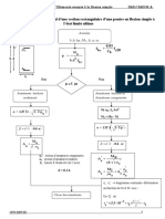 Organigramme de Calcul Flexion Simple