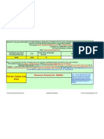 Gratuity Calculation For Municipality) Employees