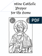 Byzantine Catholic Prayer For The Home PDF