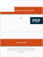 Introduction To Computer1 PDF