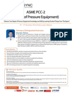 PetroSync - ASME PCC 2 - Pressure of Equipment 2018