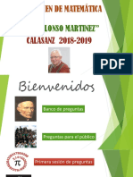 V Concurso de Matematica Jesus Alonso Martinez 2018-2019