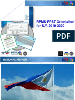 01-BHROD PPST-RPMS Preliminary For Orientation SY2019-2020