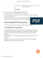 Simple RF PCB Layout Tips (2.4GHz and 5GHz Bands)