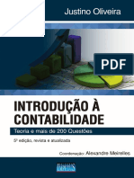 Leia Algumas Paginas Da Obra Introducao A Contabilidade