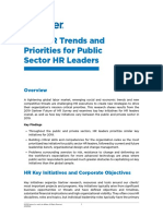 2019 HR Trends and Priorities For Public Sector HR Leaders