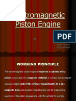 Electromagnetic Piston Engine: BY: Gaurav Arora Gaurav Vohra Gaurav Gupta Richa Pandey