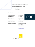 Recovery Act: Electrochromic Glazings Technology: Improved Performance, Lower Price