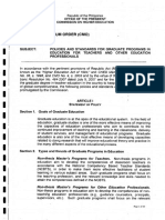 CMO No. 27, Series of 2017 - Revised Policies, Standards and Guidelines For Bachelor of Science in Accountancy (BSA)