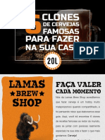 Book 6 Receitas de Cerveja Famosas para Fazer em Casa Lamas Brew Shop