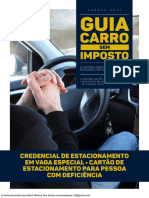 Credencial de Estacionamento em Vaga Especial. Cartao de Estacionamento para Deficiente