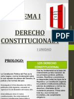 Derecho Constitucional I