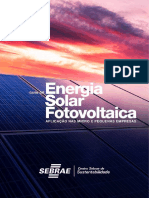 Energia Solar Fotovoltaica - Guia SEBRAE