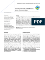 A Review On Stresses-Induced by Removable Partial Dentures