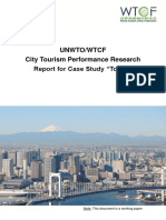 Unwto/Wtcf City Tourism Performance Research Report For Case Study "Tokyo"