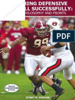 Coaching Defensive Football Successfully Vol 1 Philosophy and Fronts