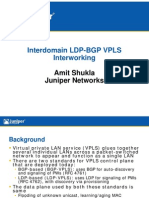 Interdomain LDP-BGP VPLS Interworking: Amit Shukla Juniper Networks