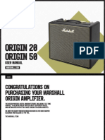 Origin 20 Origin 50: User Manual