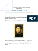 Guia Estudio Historia Cristobal Colon