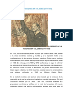 El Período de La Violencia en Colombia