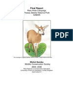 Final Report Rare Pride Campaign Plateau Bateke National Park GABON