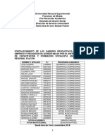 Trabajo de Servicio Comunitario INCES - DARWIN PAREDES