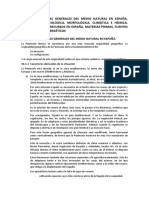 Tema 36 Características Generales Del Medio Natural en España