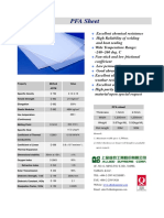 PFA Plain Sheet