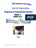 Modulo II - Relaciones y Funciones 2 - Matematica