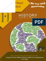 History: Analysis of Pupil Performance