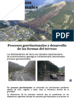 3.3 Procesos Gravitacionales