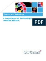 Computing and Technology Module Booklet