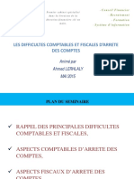 Difficultes Comptables Et Fiscales