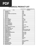 Floral Chemicals