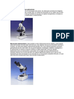 Tipos de Microscopios y Sus Aplicaciones