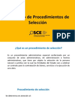 Procedimiento de Selección - 2019