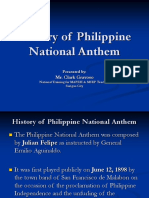 History of Philippine National Anthem