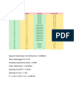 Dead Load:: Members Length Tension Axial Force