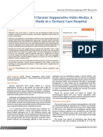 Microbiology of Chronic Suppurative Otitis Media: A Prospective Study in A Tertiary Care Hospital