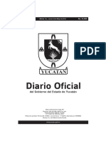 Diario Oficial Del Gobierno de Yucatán (2019-05-30)