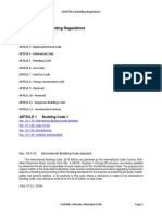 013 - CHAPTER 18 Building Regulations