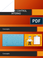 Carta de Control Interno